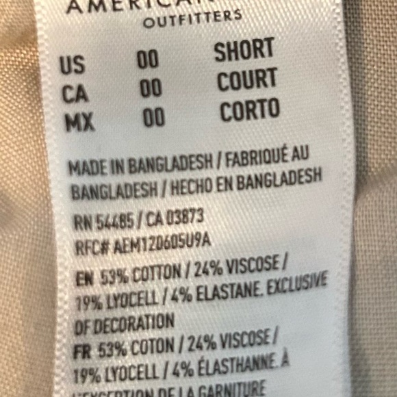 AMERICAN EAGLE Stretch Pants size 00 - Picture 4 of 5